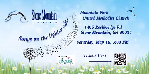 Songs On The Lighter Side - Stone Mountain Chorus!