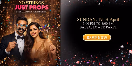 No strings just props social mixer for singles seeking authentic connections