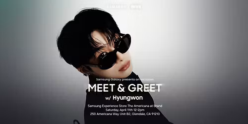 Meet & Greet with Hyungwon
