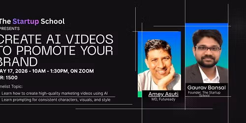 Turn Your Ideas Into Marketing Videos Using AI (3-Hour Workshop)