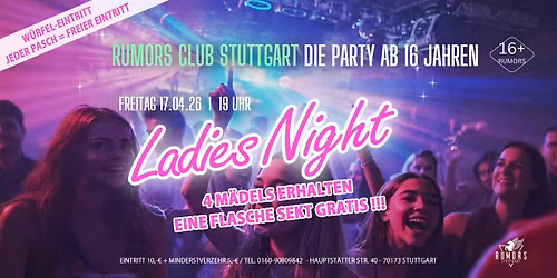 DIE PARTY ab 16 Jahren - Stuttgarts angesagteste 16er Party!