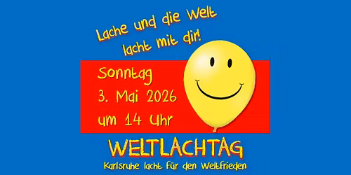 Weltlachtag in Karlsruhe