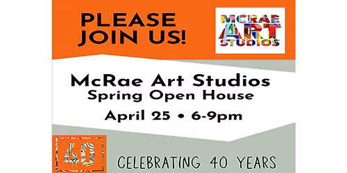 McRae Art Studios Spring Open House