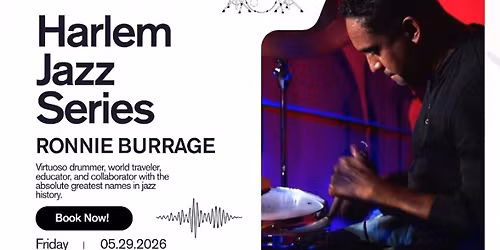 Ronnie Burrage - Harlem Jazz Series 