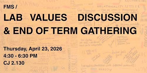 FMS Values Meeting & End of Term Gathering