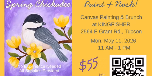 Paint and Nosh! Canvas Painting & Brunch at Kingfisher