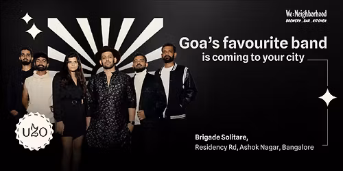 UZO Live \u2014 Goa's Favourite Band, Live in Bangalore