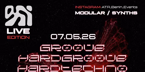 [LIVE: MODULAR \/ SYNTHS] Amsterdam Techno Records and OXI on Thursday's [Amsterdam and Berlin]