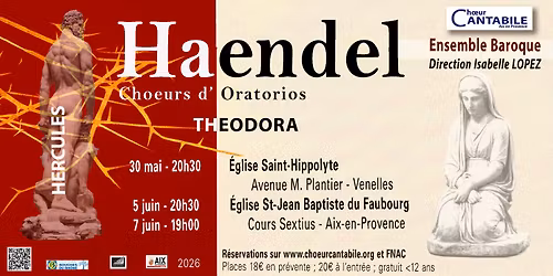 HAENDEL \u2013 Ch\u0153urs d\u2019Oratorios