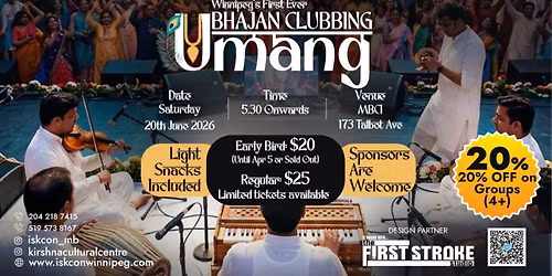Umang - Bhajan Clubbing Event \u2728