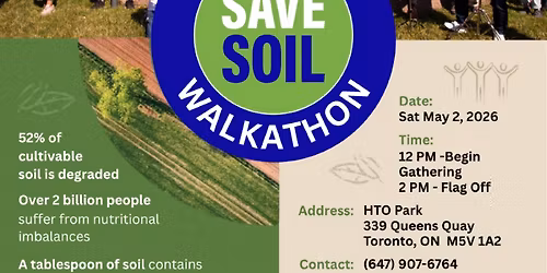Walk for Children - 2026 Save Soil Walkathon