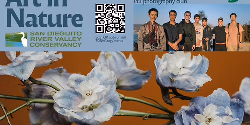 SDRVC Art in Nature photography walk led by Photography Environmental Initiative\u00a0Club