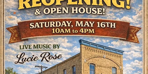 Grand Reopening of the Omro Area Historical Society!