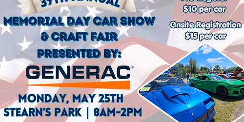 39th Annual Omro Memorial Day Car Show & Craft Fair