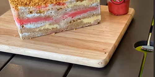 Treat Mom to Strawberry Cheesecake Jelati Cake at Jeremiah\u2019s Italian Ice this Mother\u2019s Day MAY 10