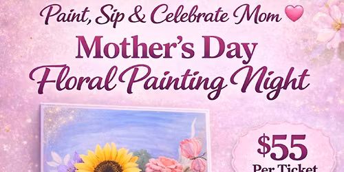 Mother's Day Paint & Boba Paint Party