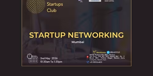 GLOBAL STARTUPS CLUB l STARTUP NETWORKING Mumbai 2026