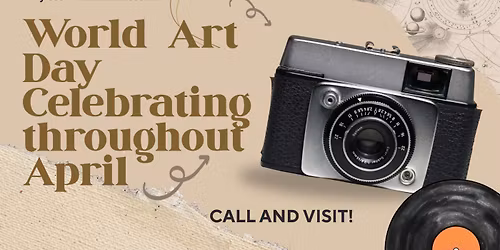 Celebrating World Art Day - Art exhibition throughout April