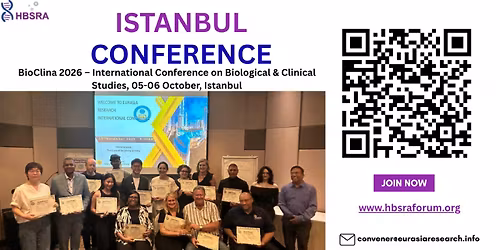 BioClina 2026 \u2013 International Conference on Biological & Clinical Studies, 05-06 October, Istanbul