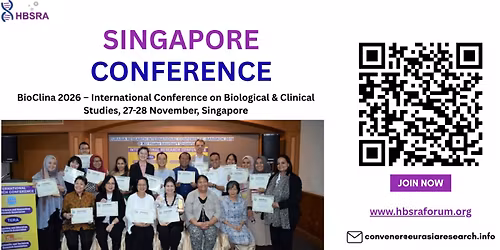 BioClina 2026 \u2013 International Conference on Biological & Clinical Studies, 27-28 November, Singapore