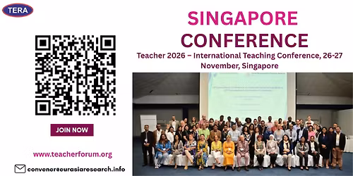 Teacher 2026 \u2013 International Teaching Conference, 26-27 November, Singapore