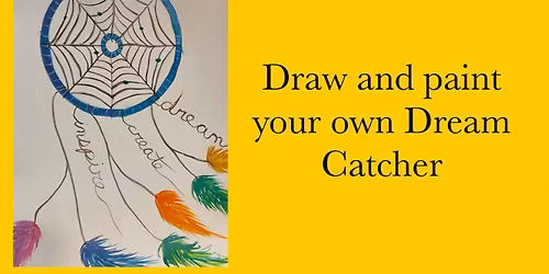 Beyond The Spectrum Art Program - Draw and Paint Your Own Dreamcatcher - Mixed Media