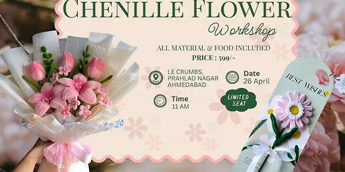 Chenille Flower Workshop