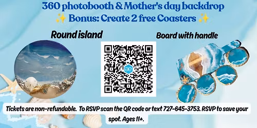Mother's day Ocean Theme Charcuterie Board Workshop 