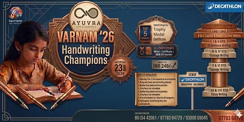 VARNAM HANDWRITING CHAMPIONS