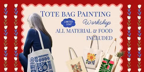 Create Flaunt and Carry Tote Bag Painting Workshop