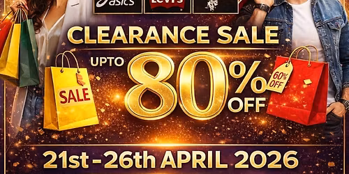 The Big Discount Sale \u2013 Up to 80% OFF on Top Brands!