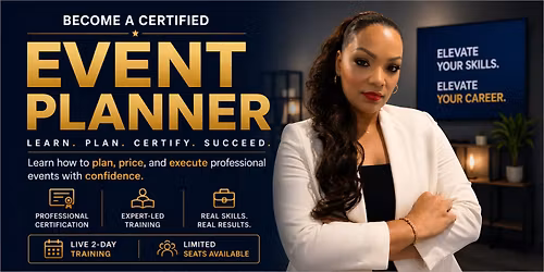 Become a Certified Event Planner 2-Day In-Person Training | Chicago