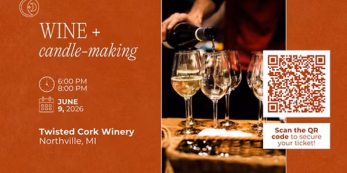 Wine + Candle-Making Workshop