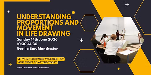 Understanding Proportions & Movement in Life Drawing Workshop