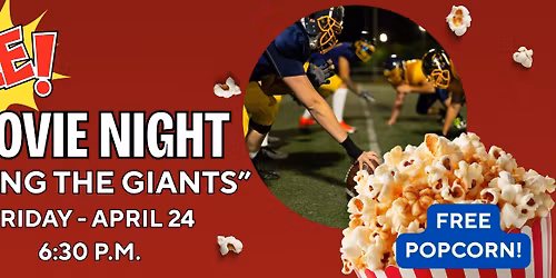 FREE Movie Night "Facing the Giants"