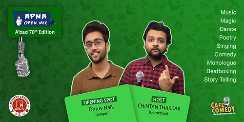Apna Open Mic - Ahmedabad - 70th Edition