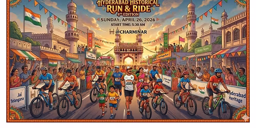 Hyderabad historical 10K RUN & RIDE 0.4
