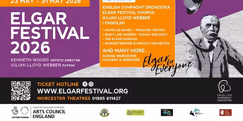Elgar Festival in Worcester, Malvern and Pershore