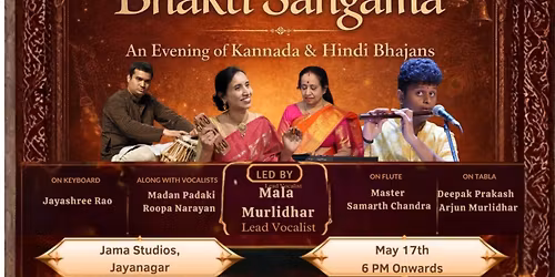 Bhakti Sangama : A Bhajan Jamming Experience