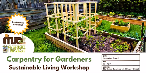 Carpentry for Gardeners Workshop