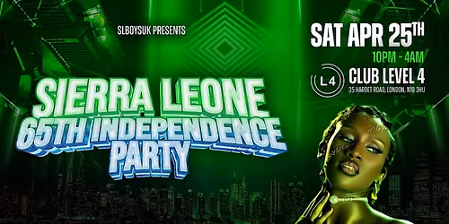 The Official Sierra Leone 65th Independence Party