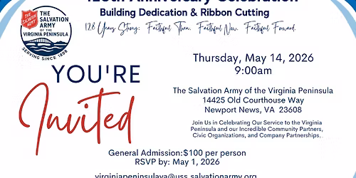 128th Anniversary Celebration, Ribbon Cutting, & Building Dedication Ceremony