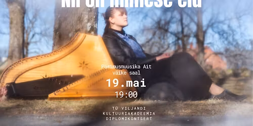 Triinu Orgmetsa diplomikontsert \u201eNii on inimese elu\u201c