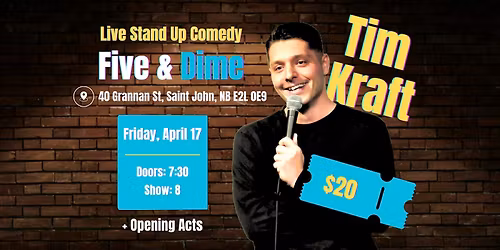 Stand-up Comedy at Five and Dime