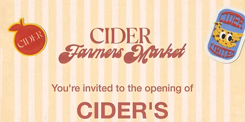CIDER\u2019s Store Opening at The Original Farmer's Market \/ The Grove