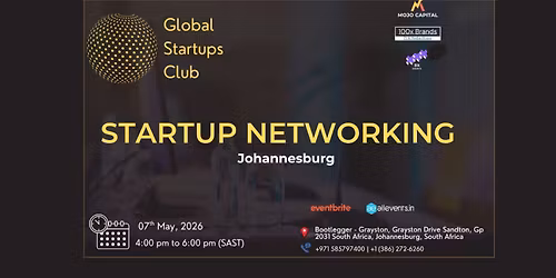 GLOBAL STARTUPS CLUB STARTUP NETWORKING Johannesburg 2026