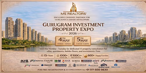 Gurgaon investment advisory \u2014 plots + commercial (May 4-5)