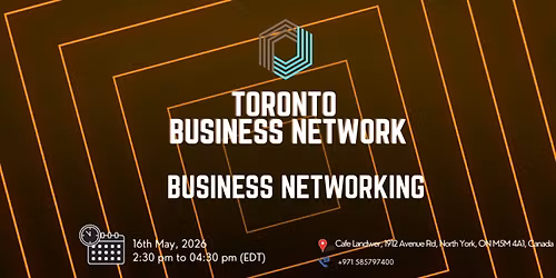 Business Networking Toronto 2026