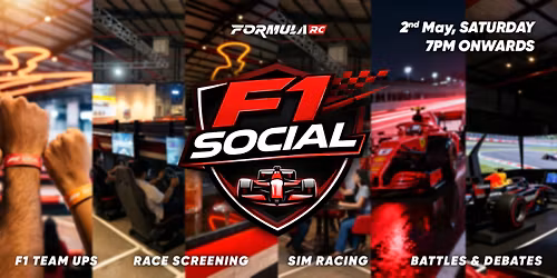 F1 Social - Ahmedabad's Biggest F1 Fans Meet Up & Race Weekend