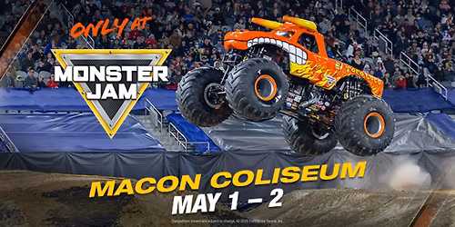 Monster Jam | Macon, GA | May 2, 2026 @ 12:00 PM